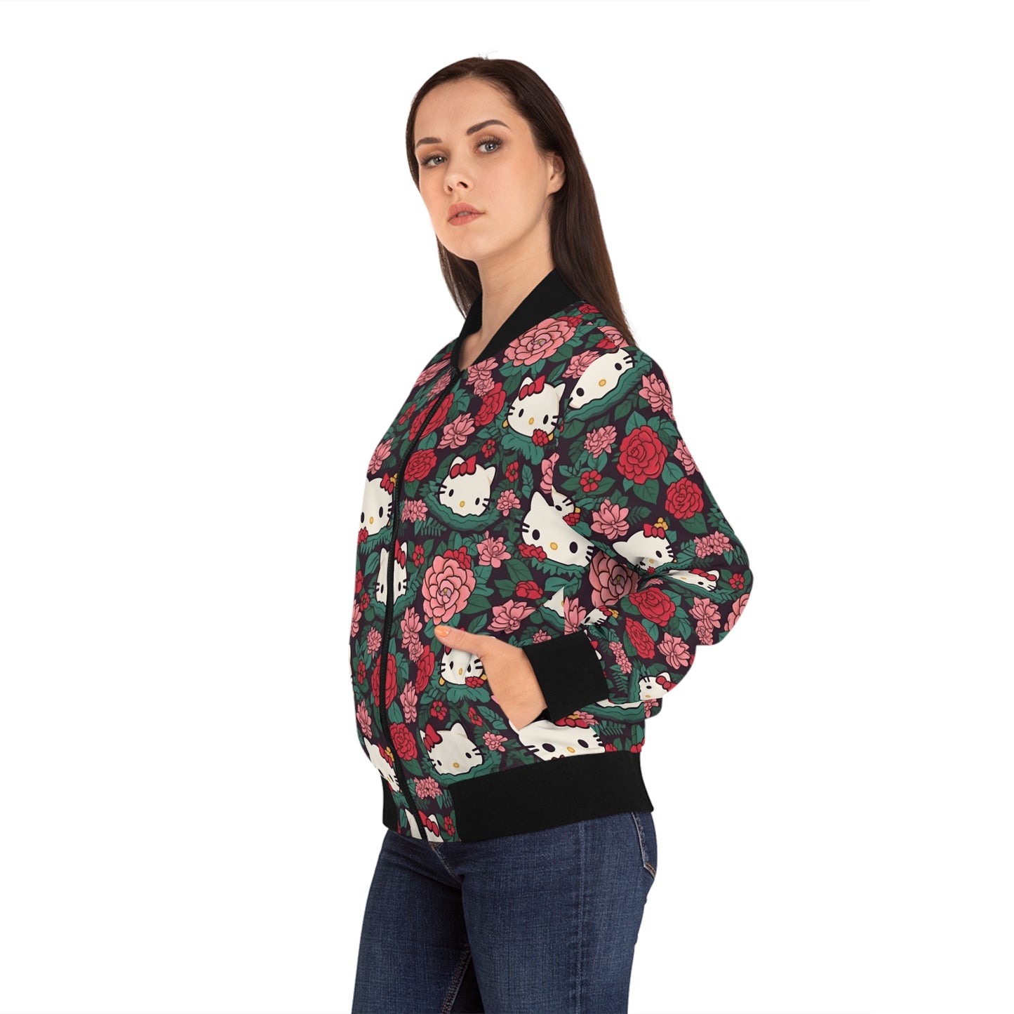 Women's Bomber Jacket (AOP)