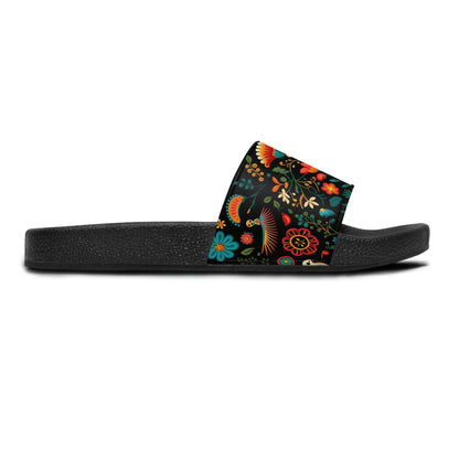 Folk Mexican Women's Slide Sandals